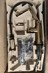 Brizo Litze 64243LF-GL Smarttouch Articulating Kitchen Faucet Knurled Handle. Fixed Price $1260.52.