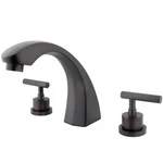 Kingston Brass KS4365CML Two-handle Roman Tub Faucet, Oil Rubbed Bronze,. Fixed Price $312.47.