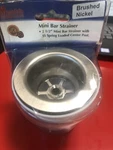 2-1/2" Mini Bar Sink Strainer Home Boat Yacht Rv Mountain Plumbing 700-BRN. Fixed Price $49.99.