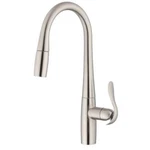 Gerber Plumbing D454012SS Selene 1H Pull-down Kitchen Faucet Stainless Steel. Fixed Price $234.99.
