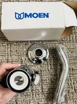 New Moen 97309 Monticello Shower Head Trim Kit Chrome Model A112.18.1M 2.5GPM. Fixed Price $84.00.