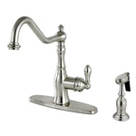 Kingston Brass GSY770.ACLBS American Classic 1.8 Gpm Hole - Nickel. Fixed Price $354.22.