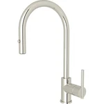 Rohl 116913 CY57L-2 Brass Kitchen Faucet With 360 Swivel Spout, Polished Nickel. Fixed Price $797.16.