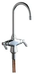 Chicago Faucets 50-E35AB Commercial Grade 1 Hole Kitchen Chrome. Fixed Price $369.56.