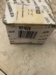Delta H216CB Victorian Metal Lever Handles Chrome & Gold . Finish - New Nos. Fixed Price $85.00.