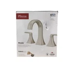 Pfister Bruxie 8 In. Widespread Double Handle Bathroom Faucet Brushed Nickel. Fixed Price $68.89.