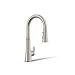 Kohler 23766-WG-VS Tone Touchless Pull-down Kitchen Sink Faucet, Stainless. Fixed Price $269.00.
