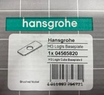 Hansgrohe 04565820 E&s Accessories Base Plate,brushed Nickel *new*. Fixed Price $19.19.