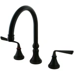 Kingston Brass KS279.ZLLS Silver Sage 1.8 Gpm Widespread Kitchen - Bronze. Fixed Price $263.22.