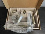 Moen T6142BN Widespread Bathroom Faucet Brushed Nickel Missing Handle -pics. Fixed Price $54.99.