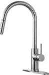 Vakitap Kitchen Faucets Brushed Nickelmodern Sink With Pull-do.... Fixed Price $61.59.