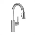 Newport Brass 1500-5203/26 East Linear Prep/bar Pull Down Faucet Polished Chrome. Fixed Price $1075.20.
