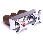 T&s Brass B-0512 Concealed Mixing Faucet W/ 4-ARM Handles. Fixed Price $134.98.