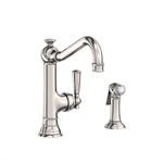 Newport Brass 2470-5313/15 Jacobean Kitchen Faucet Polished Nickel. Fixed Price $1430.10.