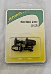 Jr Products 00235 Refrigerator (thin) Vent Door Latch, Black Set Of. Fixed Price $14.00.