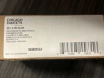 Chicago Faucets Deck Mounted Sink 201-218012AB-NEW Box. Fixed Price $110.00.