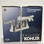 Kohler R99910-4D1-BN 1.2 Gpm 2-HANDLE Centerset Bathroom Sink Faucet In.. Fixed Price $131.93.
