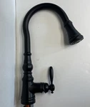 Moen Brizo Artesso Articulating Kitchen Faucet 63125LF Black. Fixed Price $199.00.