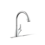 Kohler 30469CP Rival Single Handle Pulldown Kitchen Faucet Sink. Fixed Price $131.25.