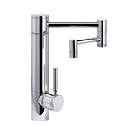 Waterstone Hunley Kitchen Faucet Articulated Spout In Chrome 3600-12-CH. Fixed Price $1150.00.