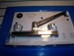 New Project Source Economy Chrome Finish 2-HANDLE 3-HOLE Kitchen Faucet 0694851. Fixed Price $27.98.