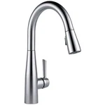 Delta Essa Pull-down Bar/prep Faucet Arctic Stainless 9113-AR-DST *open Box*. Fixed Price $90.00.