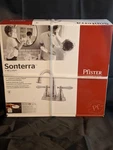 Pfister F-WL2-45PC Bathroom Sink Faucet W/ Porcelain Handles New Factory Sealed. Fixed Price $55.21.