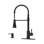 Appaso Black Kitchen With Soap Dispenser, Faucets Wi... Fast Ship. Fixed Price $68.67.