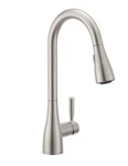 Moen Doherty Single Handle Kitchen Faucet Spot Resist Stainless - 87260SRS. Fixed Price $78.00.