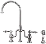 Whitehaus WHTTSLV3-9773-NT Twisthaus Plus 1.5 Gpm Widespread Chrome. Fixed Price $686.00.