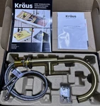 Kraus KPF-2822BB Oletto Single Handle Kitchen Bar Faucet *read Description*. Fixed Price $84.99.