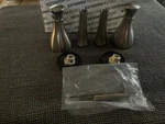 Delta Chrome 2 -handle Lever Bathroom Sink Faucet H640SS. Fixed Price $59.99.