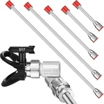 8PCS Airless Paint Sprayer Gun Tip Extension Pole Rod Set For. Fixed Price $61.81.