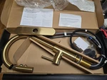 Miseno MNO191L Mia 1.8 Gpm Pull Down Kitchen Faucet - Champagne Gold. Fixed Price $124.45.
