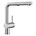 Blanco 526366 Linus Low Arc Pull 2-SPRAY Kitchen Faucet Pvd Steel Slight Wear. Fixed Price $310.14.