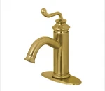 Kingston Brass LS5413RL Royale Single-handle Bathroom Faucet Brushed. Fixed Price $75.00.