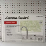 American Standard 7074551.002 Two Handle Kitchen Faucet With Handspray Colony. Fixed Price $74.39.