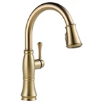 Delta 9197-DST Cassidy Pull-down Kitchen Faucet Lumicoat Champagne Bronze. Fixed Price $819.00.