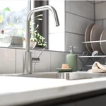 Ikea Almaren Kitchen Faucet Stainless Steel Single Handle Bar Sink New Brickstad. Fixed Price $97.77.