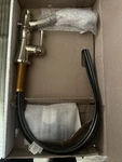 Delta Cassidy Single Handle Deck Mount Pull-out Kitchen Faucet 4197-PN-DST. Fixed Price $265.00.