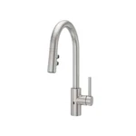 Pfister Stellen Stainless 1-HANDLE Deck-mount High-arc Kitchen Faucet. Fixed Price $179.99.