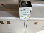 Delta Two Handle Mount Faucet Gooseneck Spout 27C2924 #408. Fixed Price $160.00.