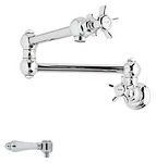Rohl A1451LMAPC-2 Italian Kitchen Wall Mounted Swing Arm Fold Away Pot Fill. Fixed Price $974.00.