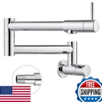 Heyalan Pot Filler 19 Inch Wall Mount Folding Stretchable Kitchen Restaurant Fau. Fixed Price $100.23.