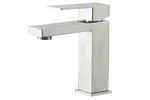 Voton R-1528L Modern Single Handle Bathroom Faucet Brushed Nickel Scuffs Ob. Fixed Price $24.99.