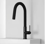 Vigo Hart Hexad 1-HANDLE Pull-down Spout Kitchen Faucet, Matte Black (VG02034MB). Fixed Price $150.00.