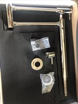Hansgrohe 04219830 Pot Filler Faucet. Polished Nickel Finish. Fixed Price $689.99.