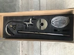 Anzzi Coral Series 2-HANDLE Freestanding Claw Foot Tub Faucet Filler, New. Fixed Price $160.65.