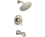Moen T2283EPBN Dartmoor Tub Faucet System Trim Kit Rainshower Showerhead. Fixed Price $117.59.