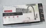 Delta Kitchen Faucet Pull-down Black Stainless Steel 19756Z-KSSD-DST-R. Fixed Price $149.99.